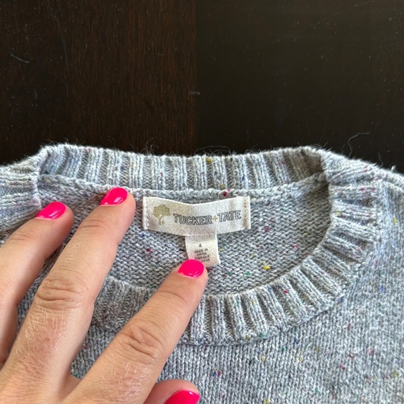 Tucker + Tate Blue and Gray Polar Bear Sweater - Picture 2 of 3